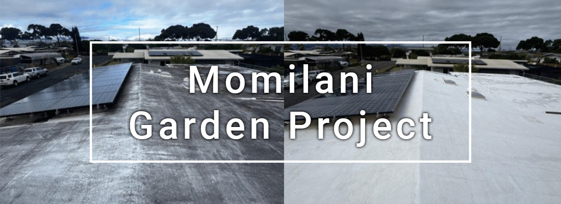 image of a roof on a home in momilani that was cleaned by Pacific Spray Wash